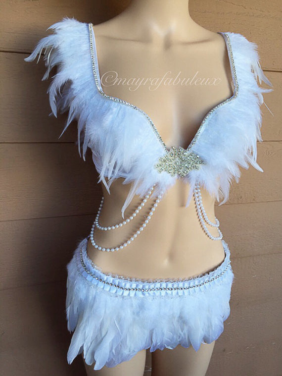 Other, Silver Angel Rave Bra Made To Order