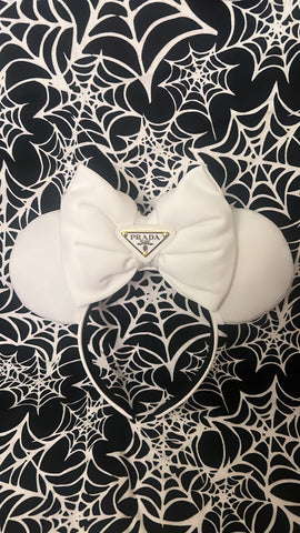 White Minnie Ears