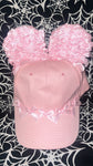 Pink Bows Minnie Ears Hat, Coquette Minnie Ears Hat