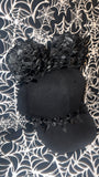 Black Bows Minnie Ears Hat, Coquette Minnie Ears Hat