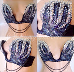 Galaxy Plunge Bra