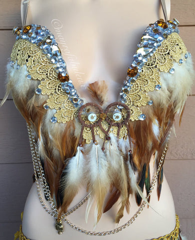 ANGELS, FEATHERS, TRIBAL COLLECTION – Tagged rave bras – mayrafabuleux